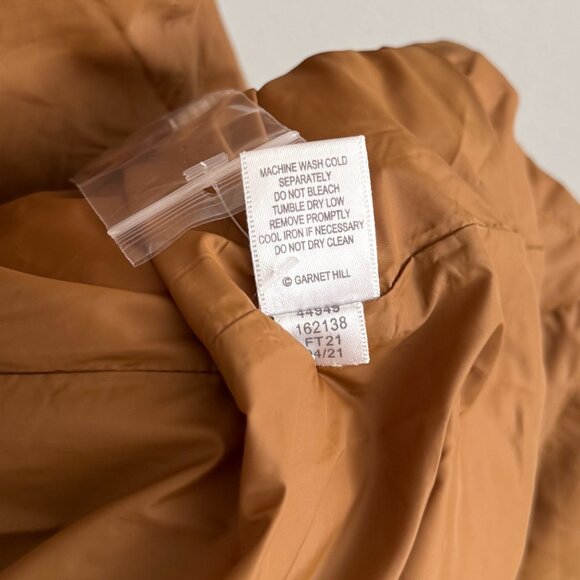 Garnet Hill - Packable Puffer Coat in Tan Brown - Picture 10 of 14